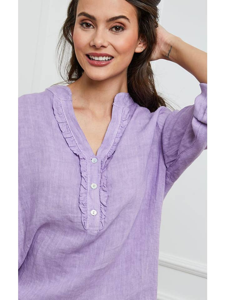 LÉA & LUC – wholesale Blouse – Women’s – 100% Linen Blouse REF. 664945