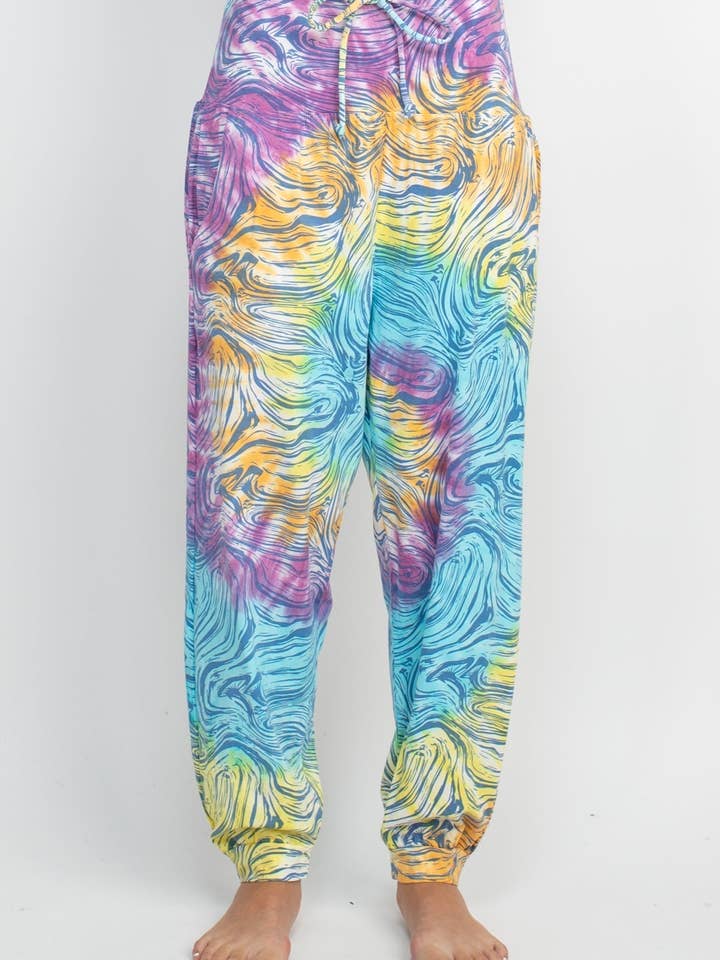 Psychedelic Mushroom Jogger Pants for wholesale by Lakhays Collection Inc.