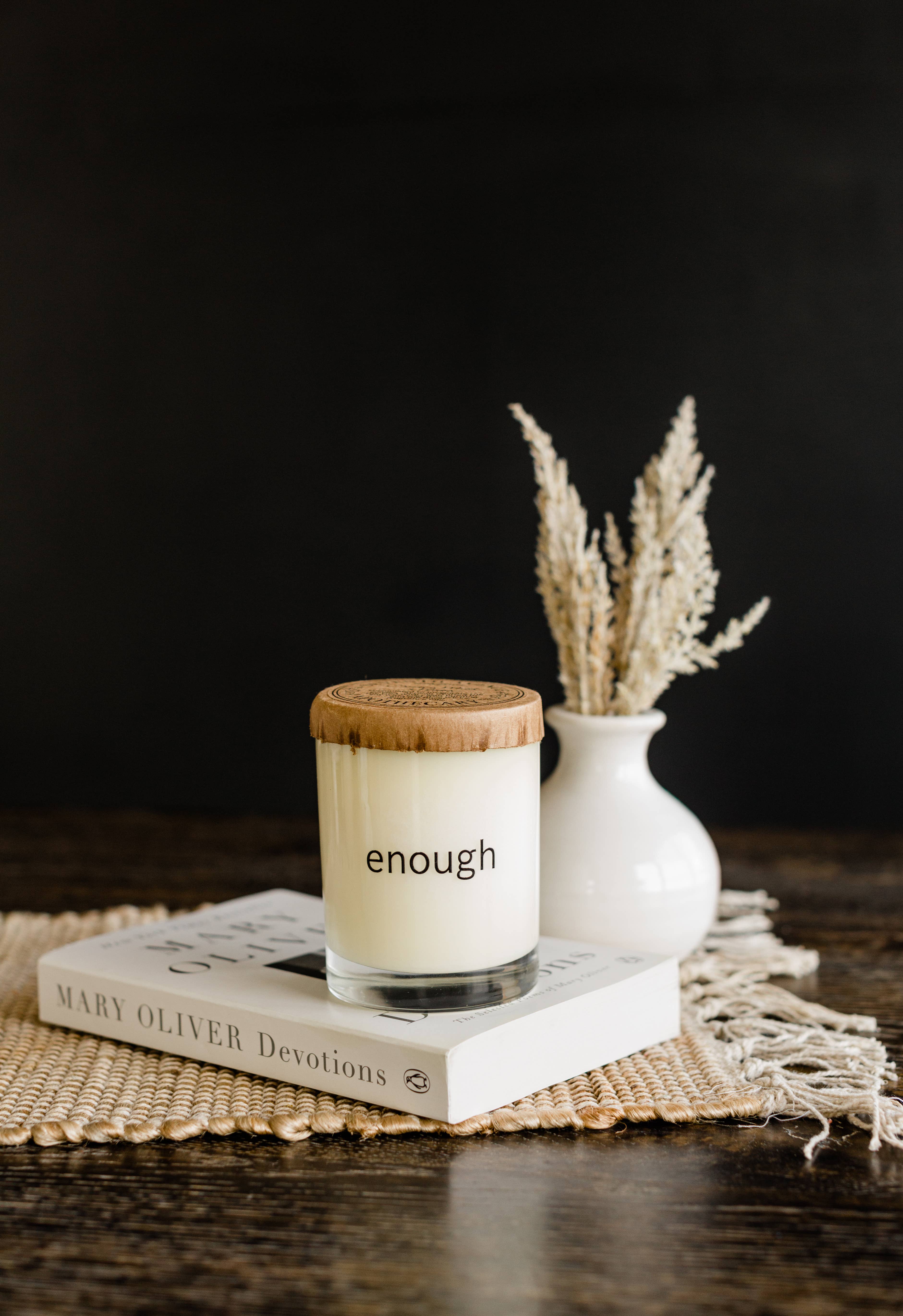 Belief Statements - Wholesale Jar/Filled Candle - Enough Candle2