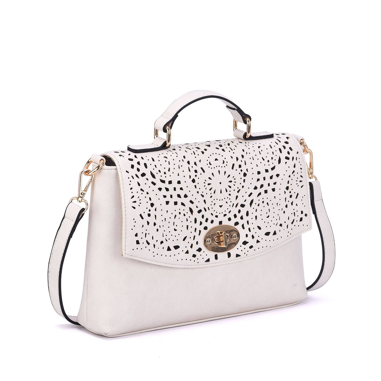 Mellow World - Wholesale Crossbody Bag - Women's - Quinn Perforated Crossbody1