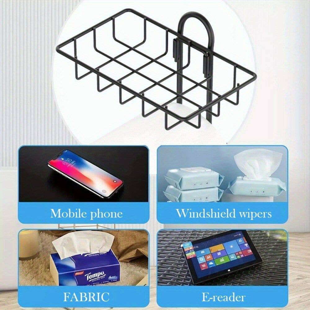 Naomi's Happy Place Shop - Wholesale Toilet Paper Holder - Toilet Paper Holder Stand, Black toilet Paper Holder Stand Stainless Steel Rustproof Tissue Roll Holder Floor Stand Storage for Bathroom7