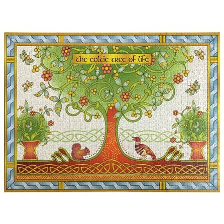 Dublin Gift Company – wholesale Puzzle – Adult – The Celtic Tree of Life 1,000 pc jigsaw puzzle