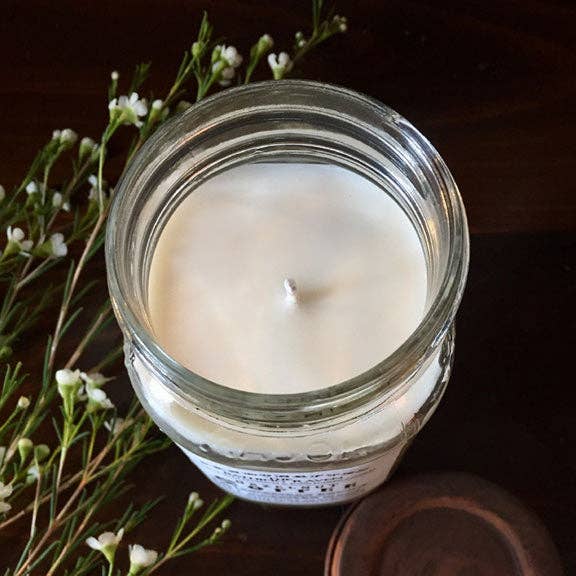 The Bathing Raven Candle Co. - Wholesale Jar/Filled Candle - Banana Nut Bread | Farmhouse Mason Collection Soy Candle4