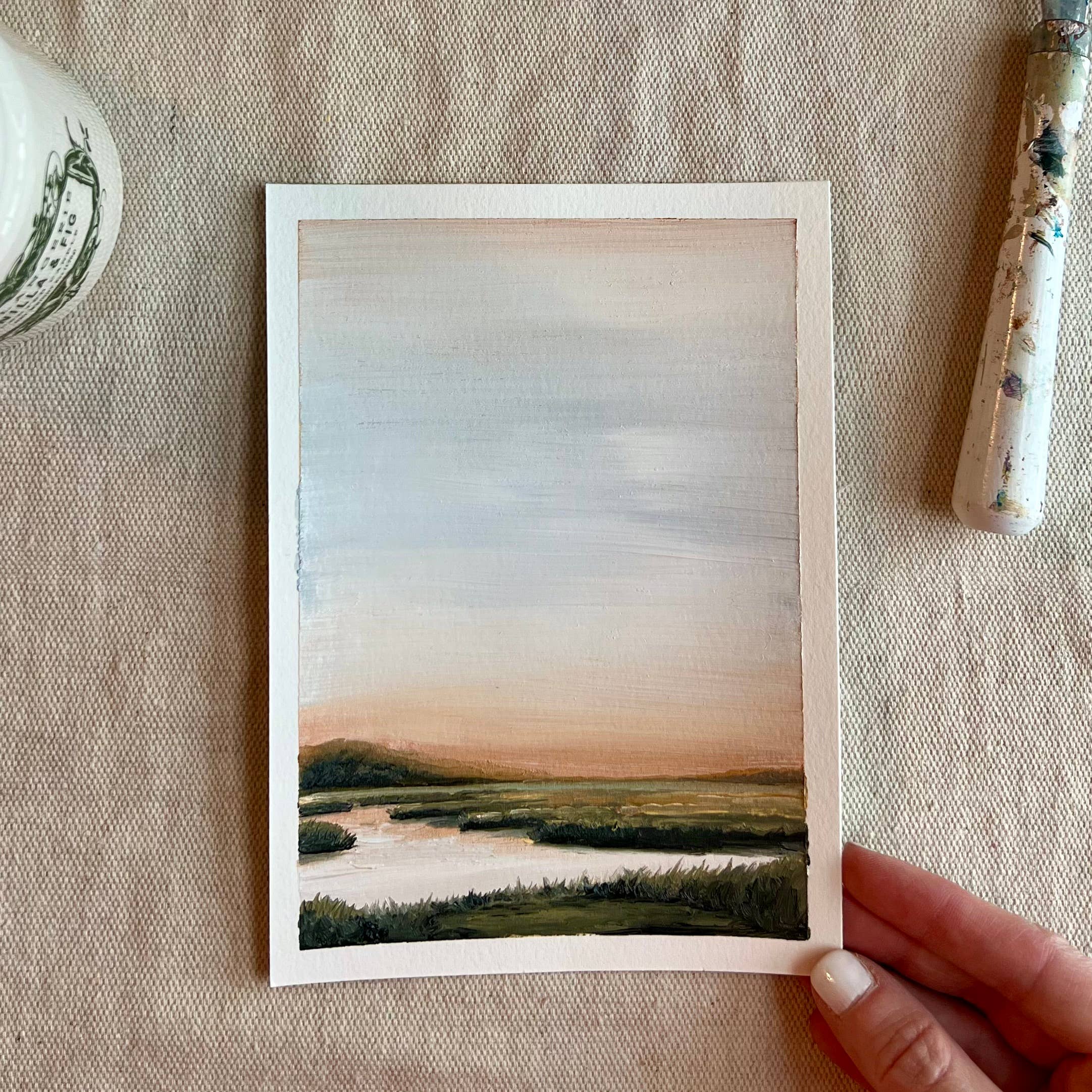 Erin Micozzi | Artist - Wholesale Art Print - "The Space Between" Print