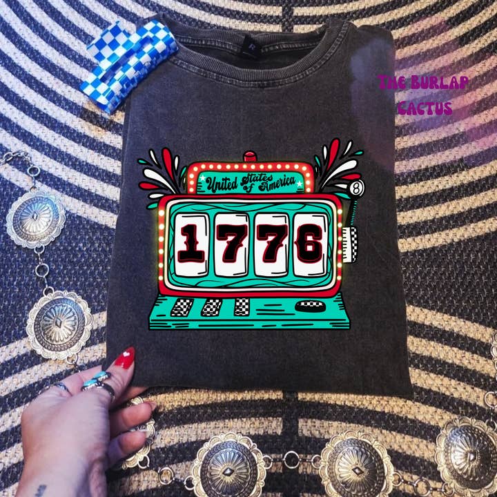 1776 USA for wholesale by The Burlap Cactus