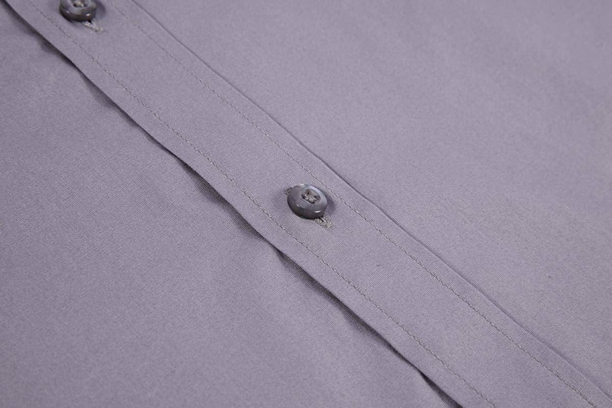 Rodeo Clothing - Wholesale Button Down Shirt - Men's - Mens Dress Shirts Long Sleeve Regular Fit Button Shirts-1008