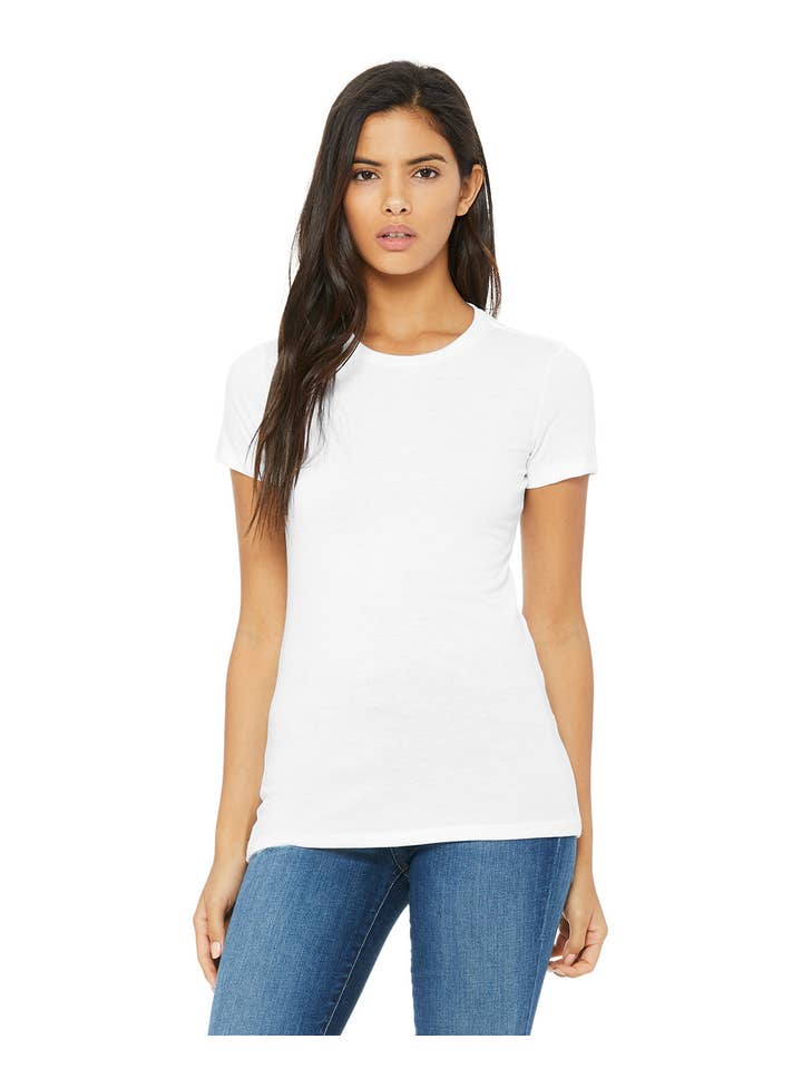 Total Apparel - Wholesale T-Shirt - Women's - Bella + Canvas 6004 - Ladies' Slim Fit T-Shirt47