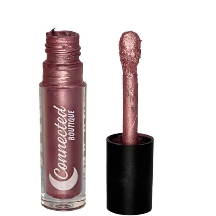 Connected Boutique - Wholesale Lipstick - Rose- Metallic Chrome Pink Bold Longwear Liquid Lipstick – Transfer‑Proof Matte7