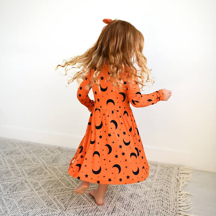Gigi and Max - Wholesale Dress – Kids - Blaise Orange Moon TUTU DRESS2