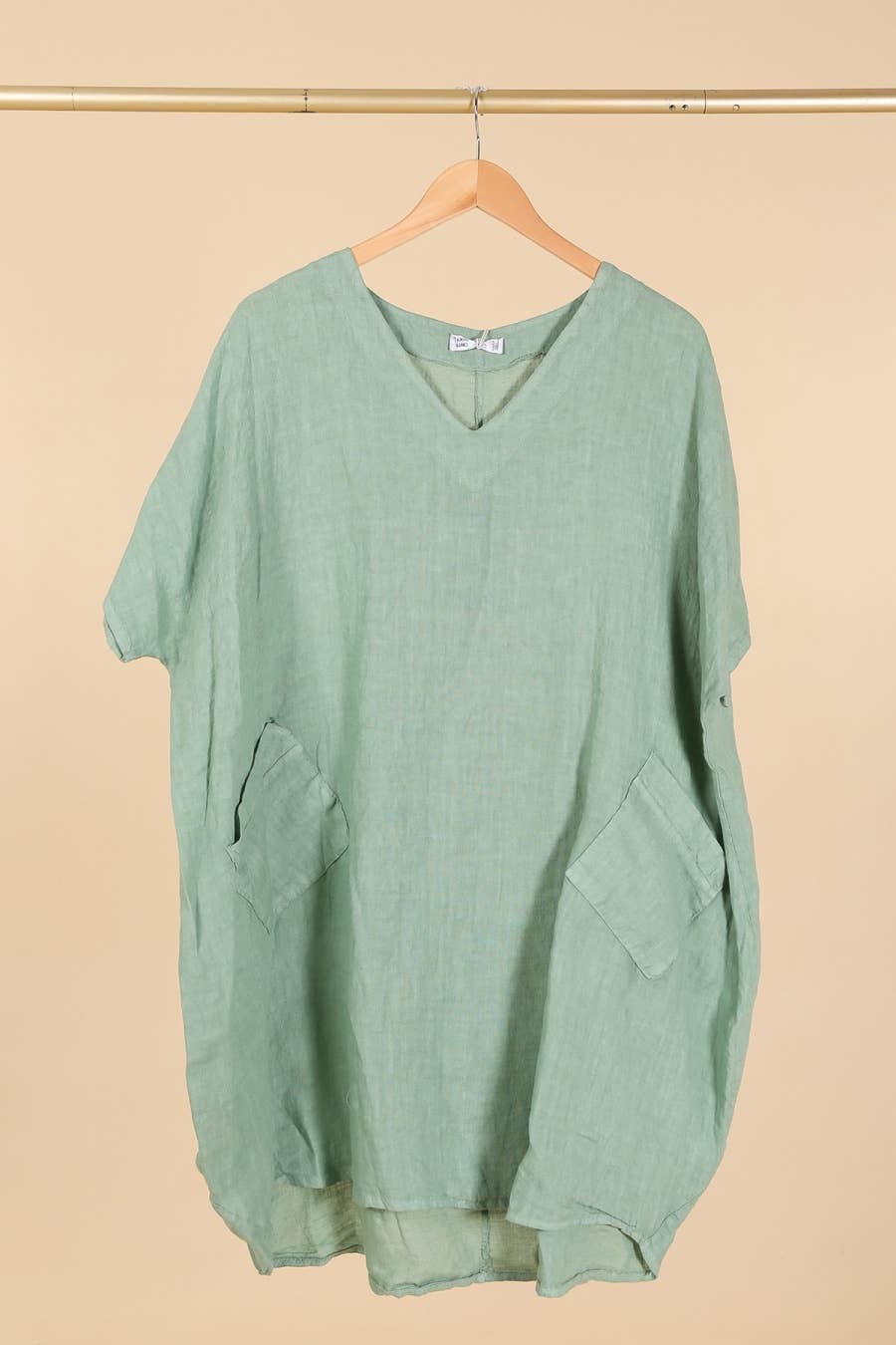la maison des fibres naturelles - Wholesale Tunic - Women's - Tunic 62804 100% linen made in Italy21