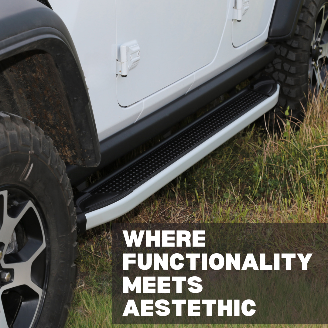 Erkul Auto USA - Wholesale Car Decorative Charm - Unisex - 5.2" Running Boards for Land Rover Range Rover Sport 2006-2013 - 350 lb - Black2