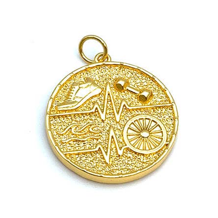 Medalhão Continue a Mover por atacado de LINK Jewelry