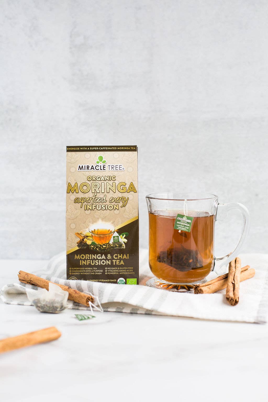 Miracle Tree - Wholesale Health/Detox Tea - Moringa Energy Tea: Chai9