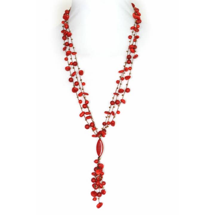 Sandra Necklace for wholesale by Tagua & Co