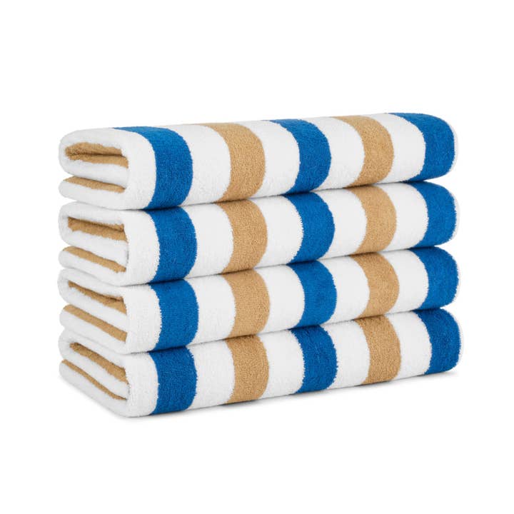 Arkwright Home - Wholesale Beach Towel - Cabo Cabana Striped Beach Towels 22