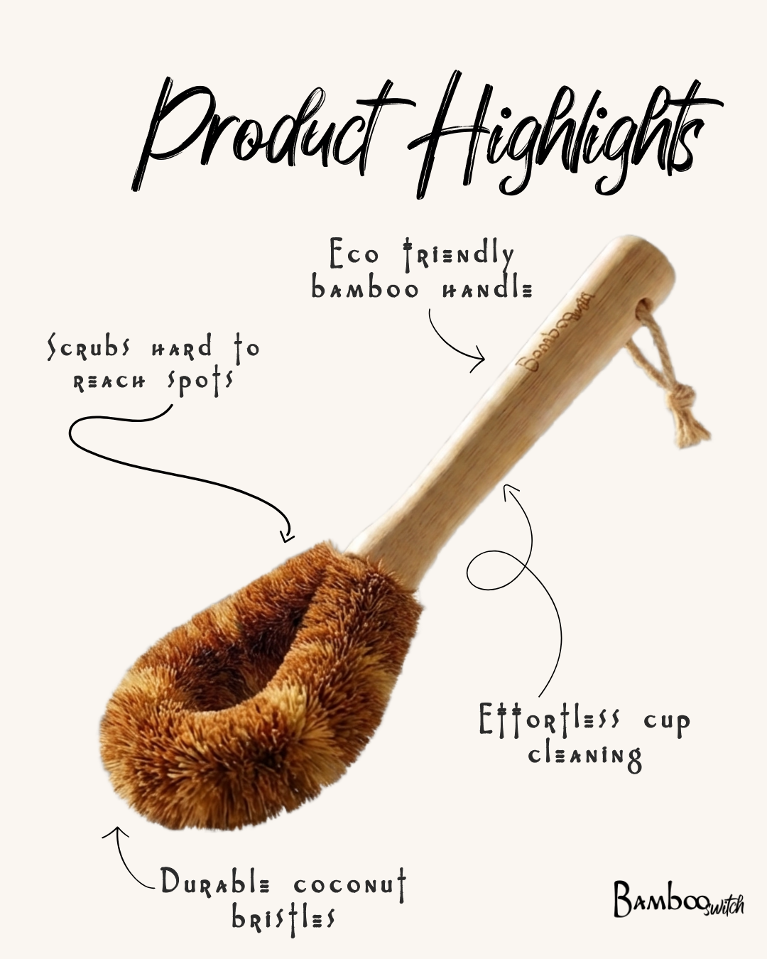 Bamboo Switch – wholesale Cleaning brush – Bamboo Bottle Cleaning Brush | Faire Market Bestseller12