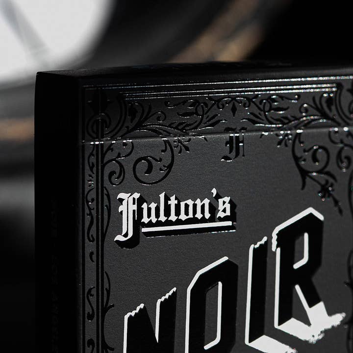 FULTONS Playing Cards - Wholesale Playing Cards - FULTONS NOIR PLAYING CARDS