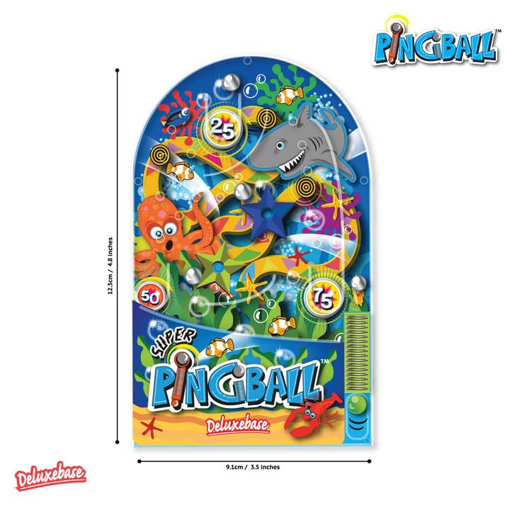 Deluxebase - Wholesale Classic Toy - Kids - Pingball - Ocean Handheld Pinball Game3