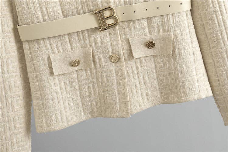 Marayn - Wholesale Suit Set - Women's - Chic Fall 2025 Knit Suit Stylish TwoPiece Elegance13