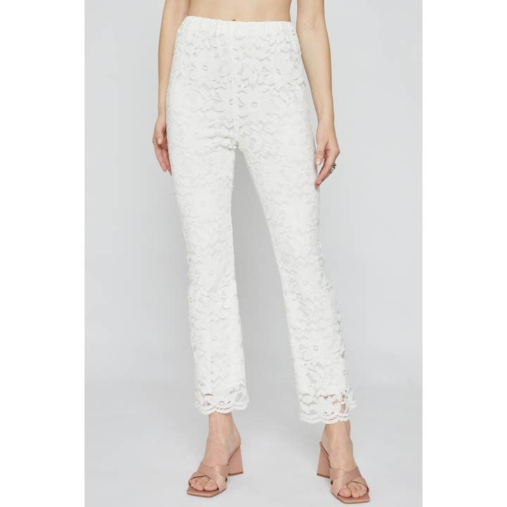 Sans Souci - Wholesale Pants - Women's - LACE BELL BOTTOMS
