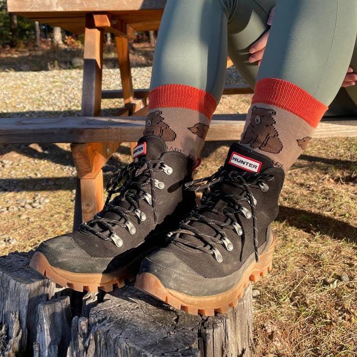 Bare Kind Socks - Vendita all'ingrosso Calzini - Unisex - Calzini Himalayan Bear | Calzini in bambù | Calzini marroni7