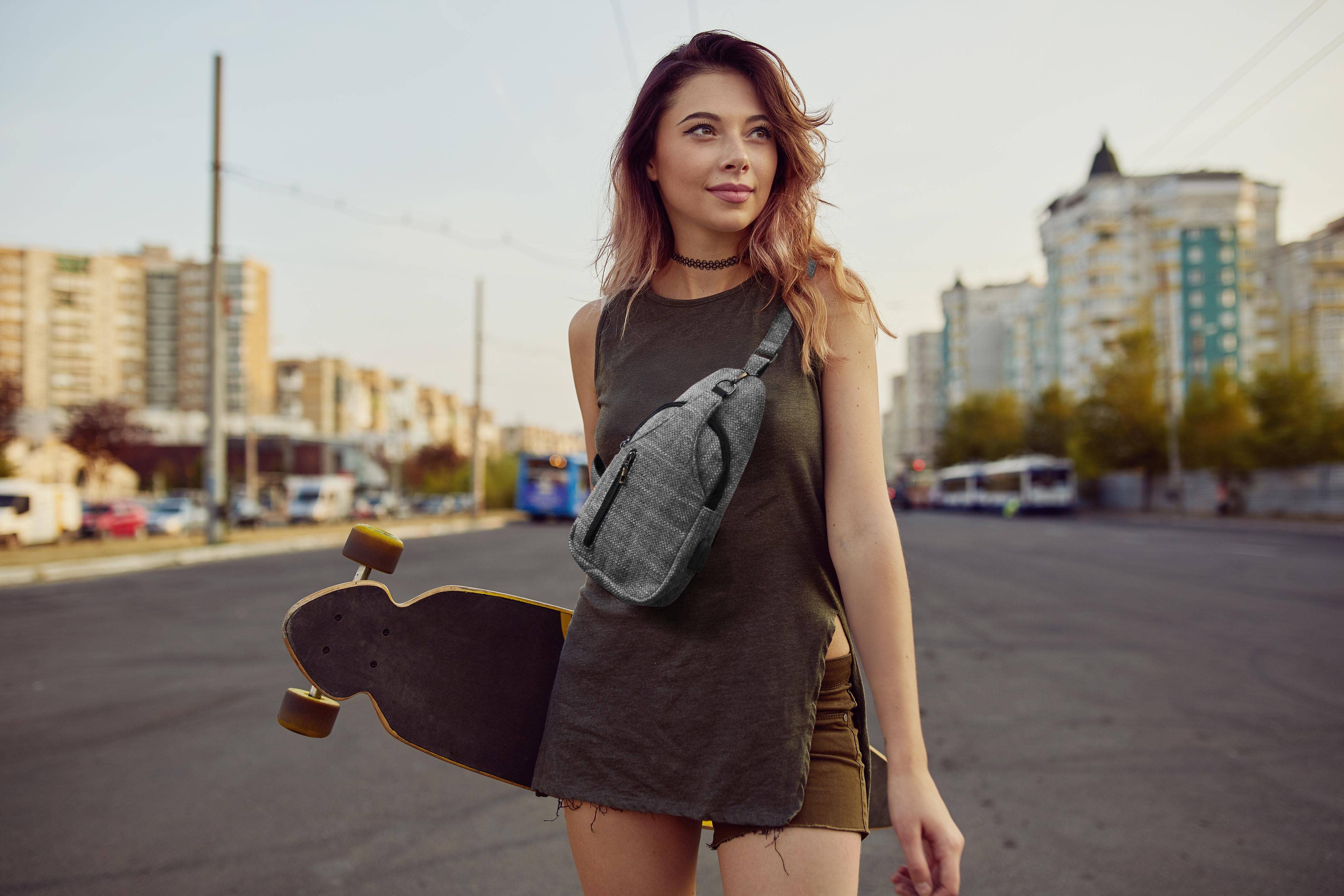 Calla Products - Wholesale Crossbody Bag - Women's - NuPouch Vegan Leather Anti‑Theft Crossbody Bag w/ USB Port7