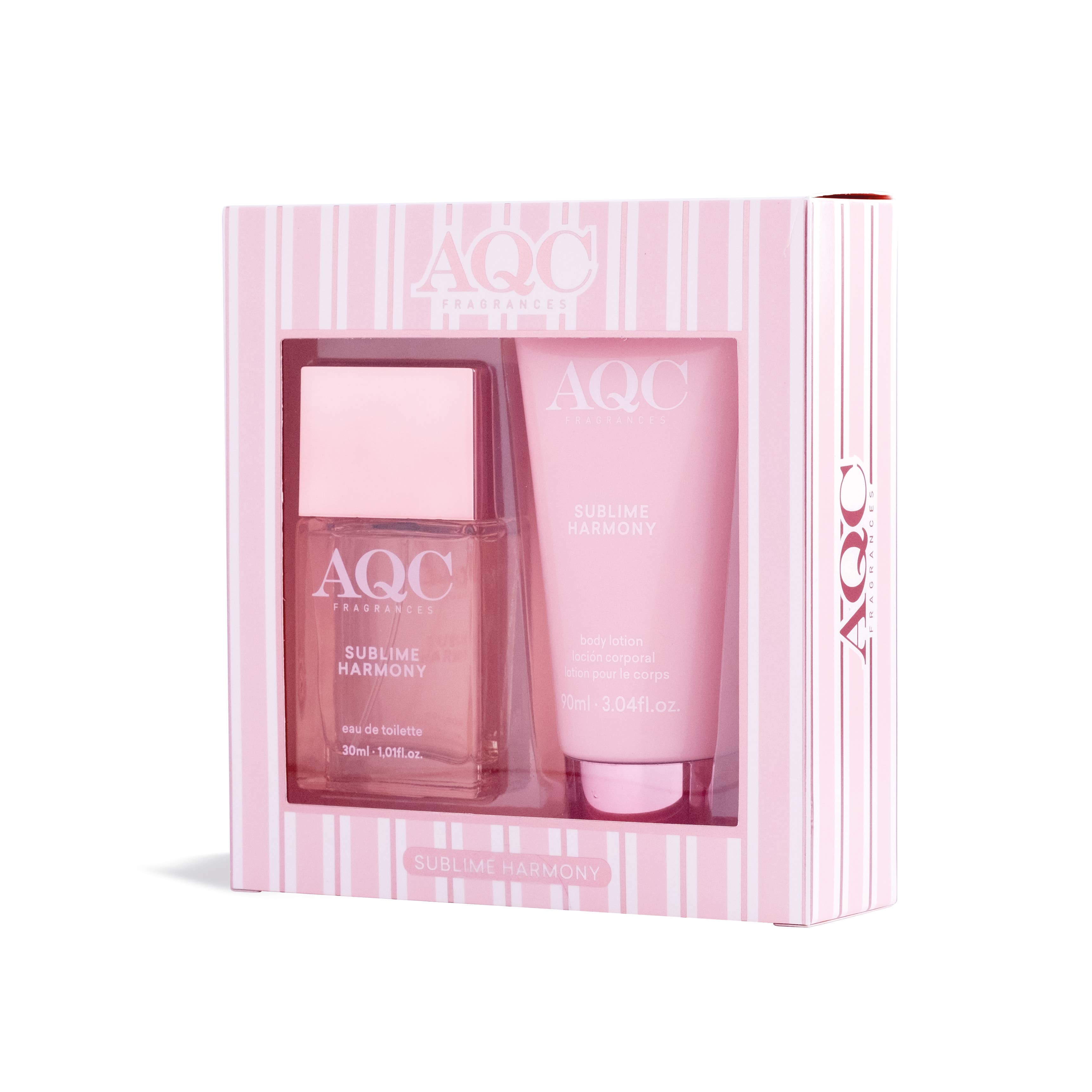 Aquarius Cosmetic SLU - Wholesale Perfume Gift Set - AQC FRAGRANCES SUBLIME HARMONY 2PCS3