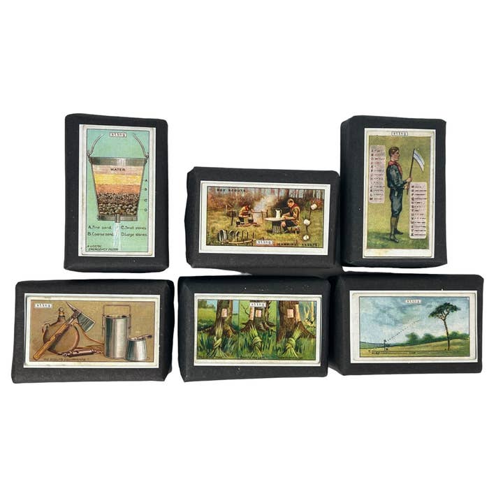 Boy Scouts Label Soap | Triple Milled | Handmade | for wholesale by Sting in the Tail Ltd