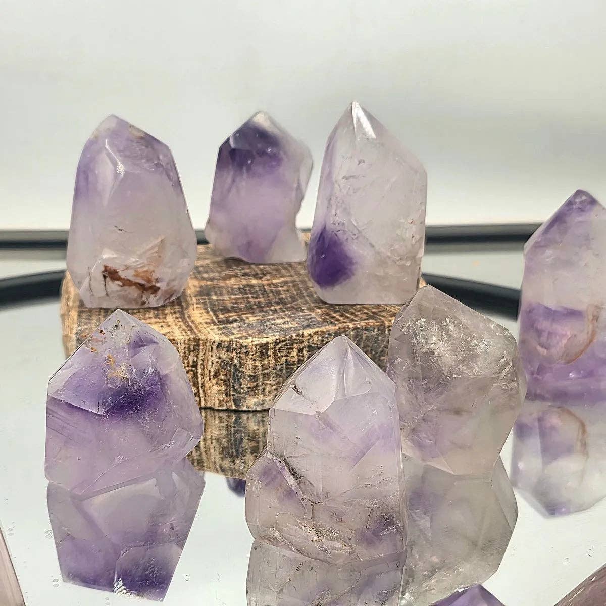 Distinction Crystals – Engroshandel Spirituelle sten og krystaller – Phantom Ametyst Kvarts Krystal 100-150g2