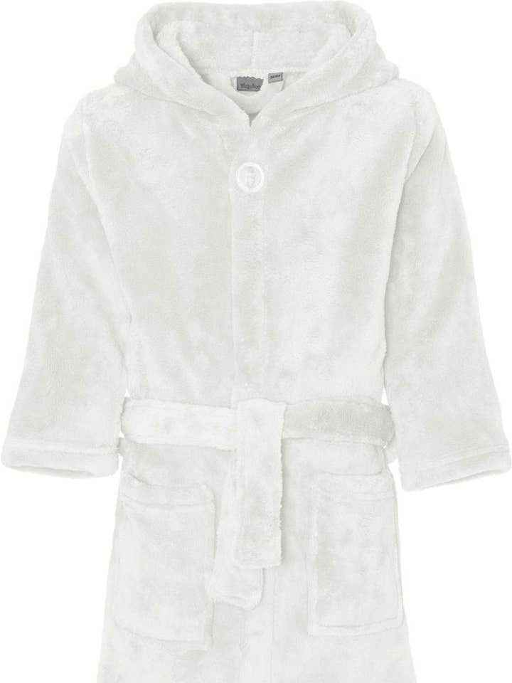 plain fleece bathrobe for wholesale by Playshoes GmbH