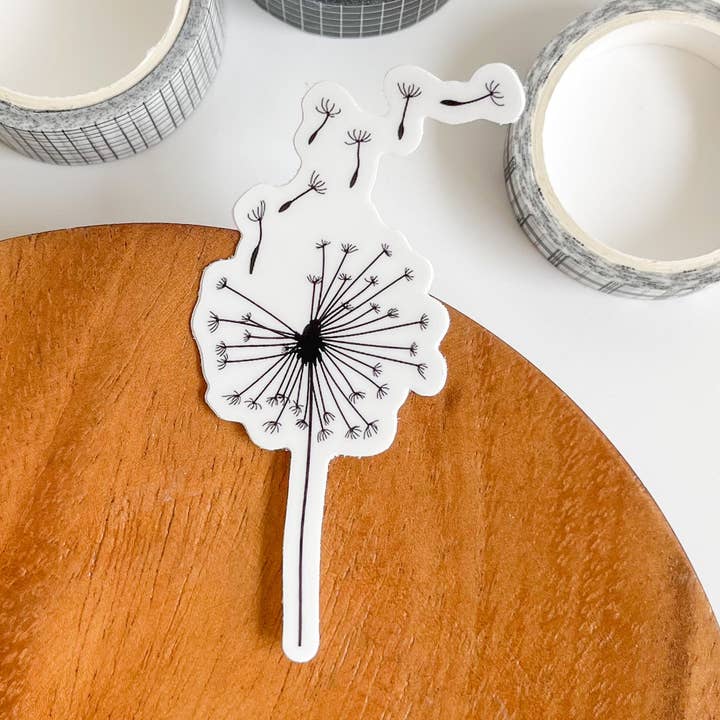 Löwenzahn-Aufkleber für den Großhandel von BambooByTundra