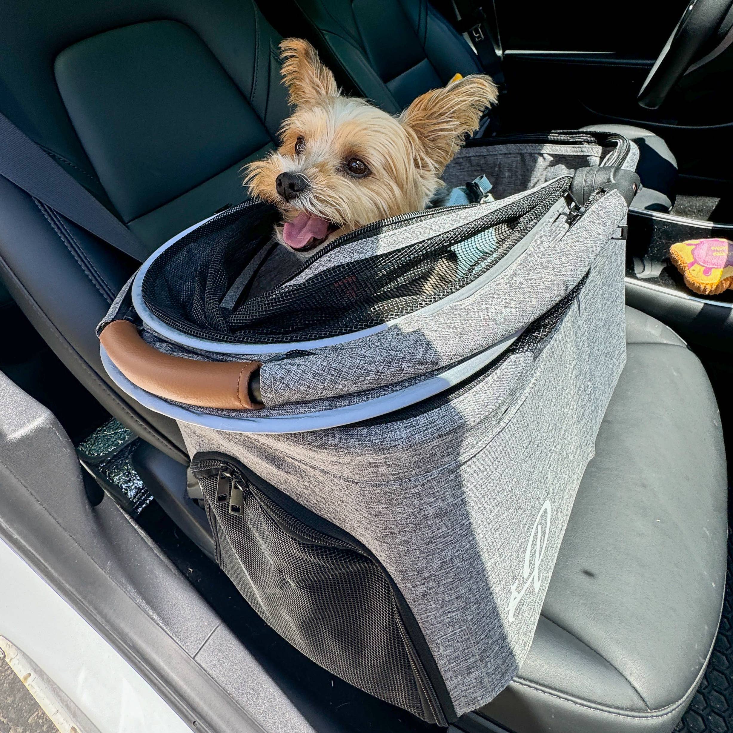 Only An Ocean Europe – wholesale Transportbur – Katt och hund – Petique 3-i-1 resesulky för husdjur med tri-fold design23