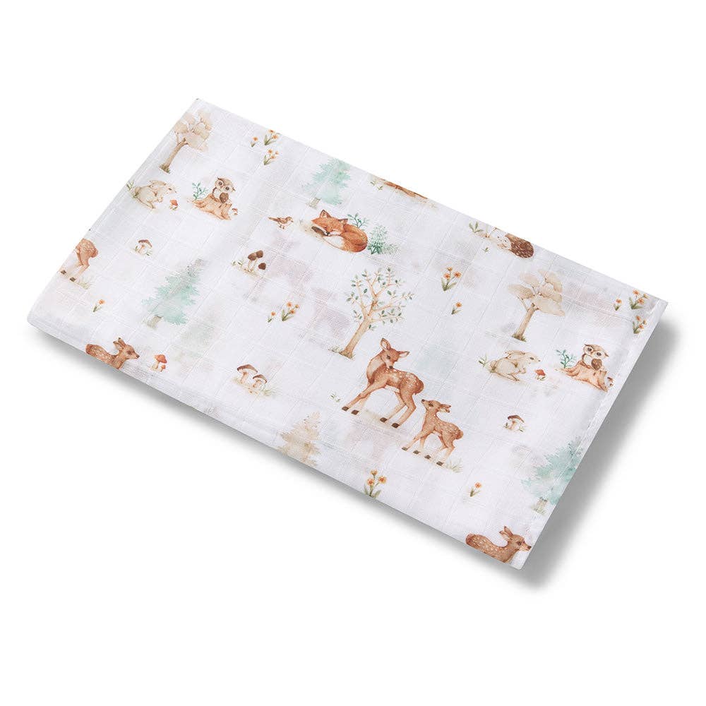 Snuggle Hunny - Wholesale Swaddle - Baby - Woodland Tales Organic Muslin Wrap1