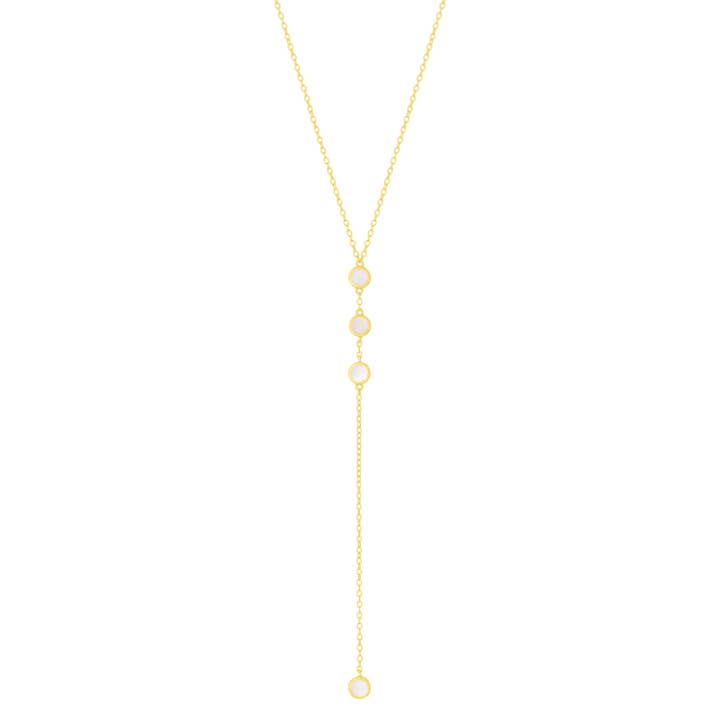 REN LARIAT HALSBAND GULD för wholesale av fyb jewelry