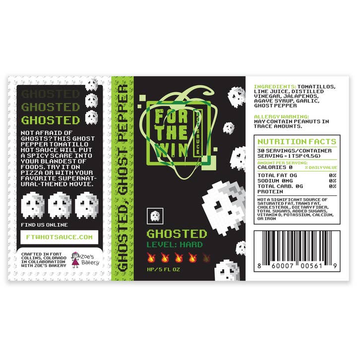 FTW Hot Sauce - Wholesale Hot Sauce - Ghosted Tomatillo Lime Ghost Pepper Hot Sauce3