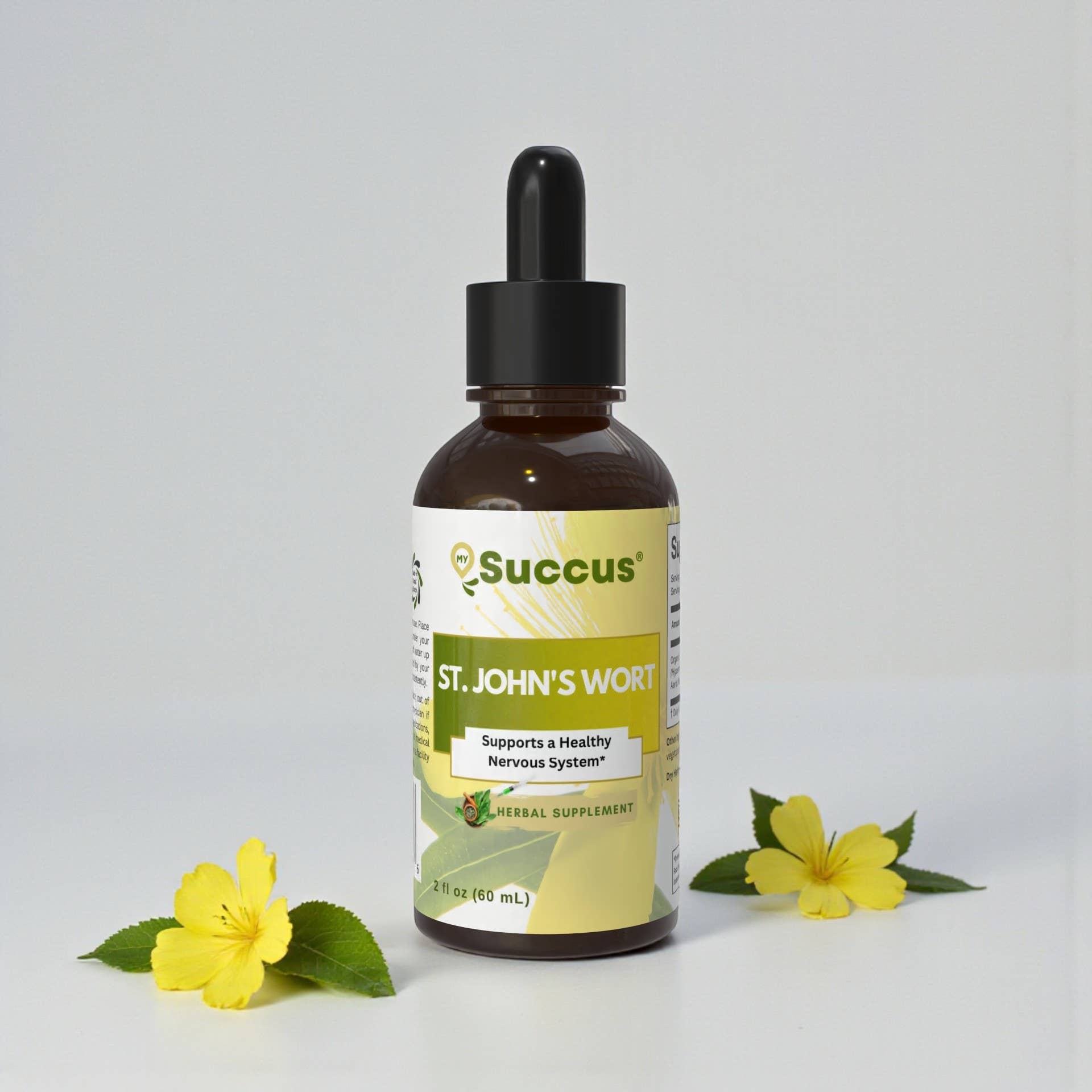 Succus - Wholesale Tincture - St. John's Wort Tincture - Premium Herbal Extract