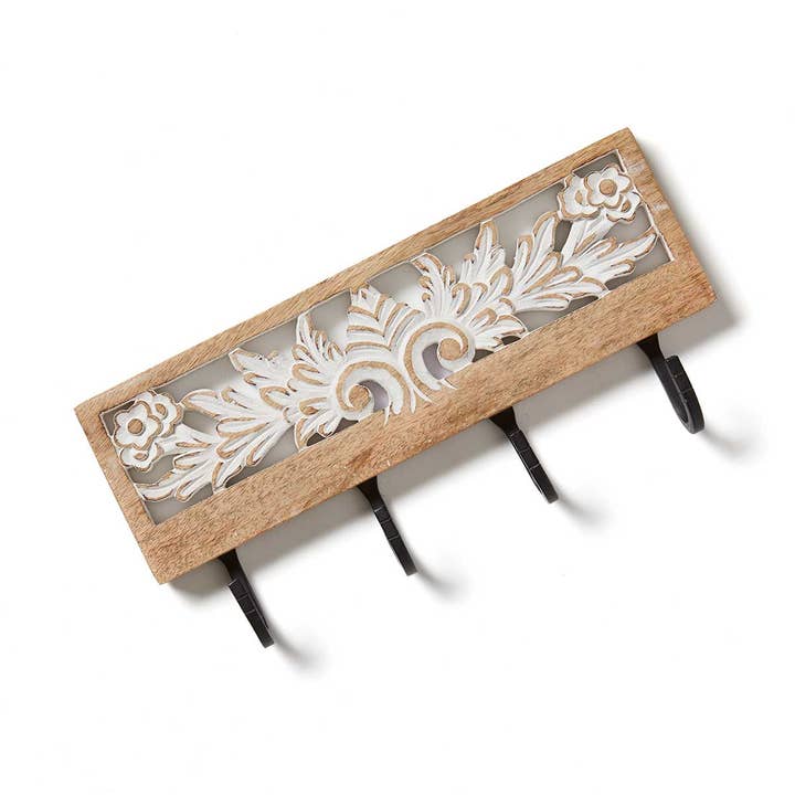 Lantana Floral Wall Hooks for wholesale by SERRV International