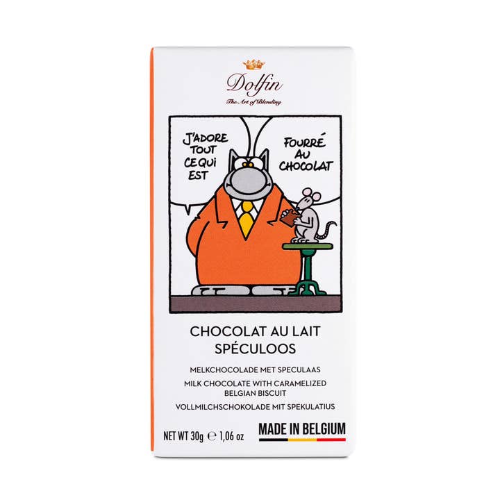 30g Tablet LE CHAT - Speculoos Milk for wholesale by Dolfin