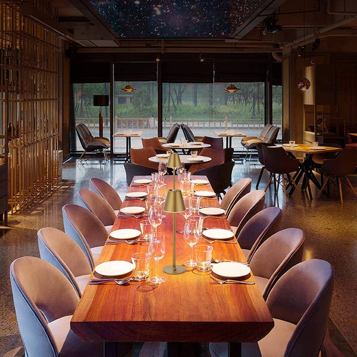 Bronze PACK Timjorman LED Cordless Table Lamp Rechargeable Battery for wholesale on Faire6