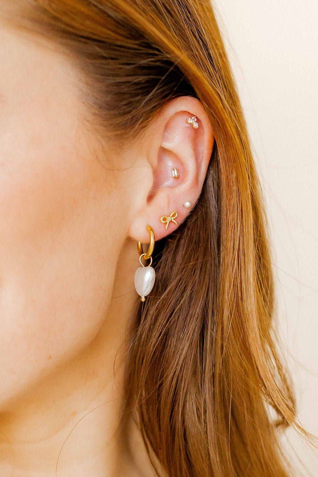 LINNY CO - Wholesale Stud/Post Earrings - Screwback Stud Earrings - Sadie - Gold7