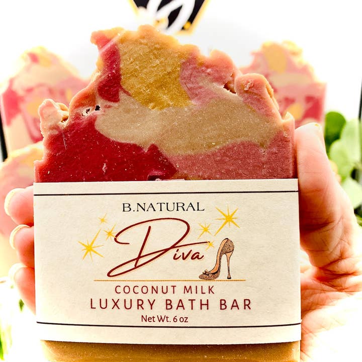 Diva | Luxury Bath Bar for wholesale by B.NATURAL