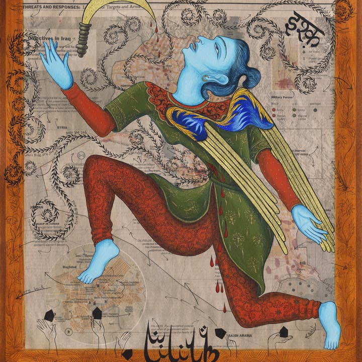 Finding Home #79 - Lilith Giclee Print for wholesale by Blue Like Me LLC