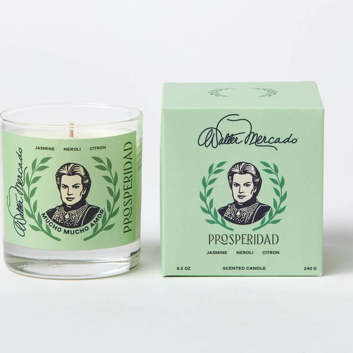 Walter Mercado - Wholesale Votive Candle - Prosperidad Candle1