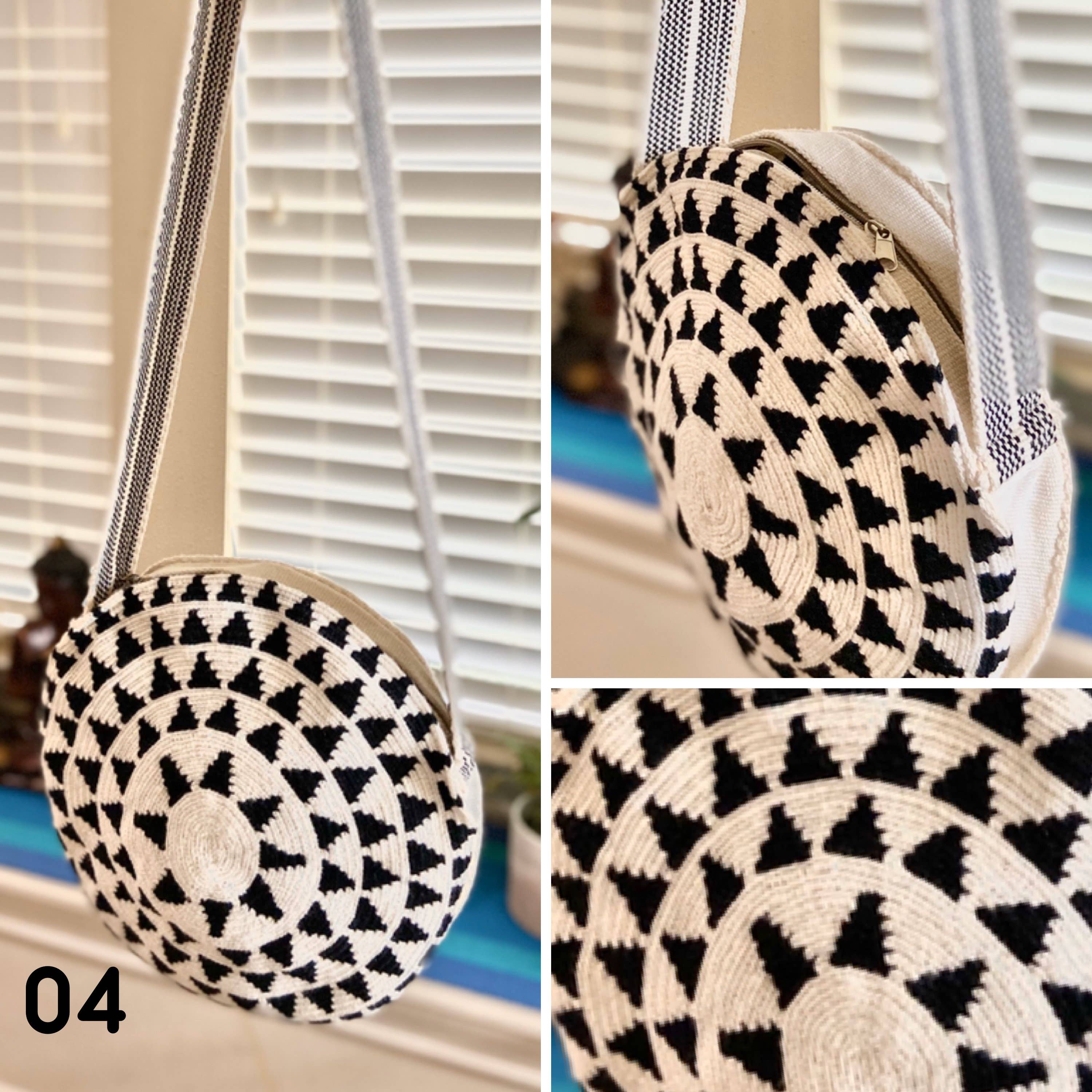 Colorful 4U - Wholesale Crossbody Bag - Women's - Perissa Beach Rounded Crochet Bags4