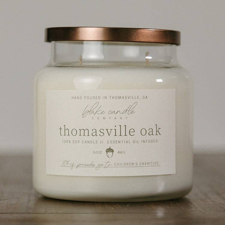 Blake Candle Company - Wholesale Jar/Filled Candle - Thomasville Oak3