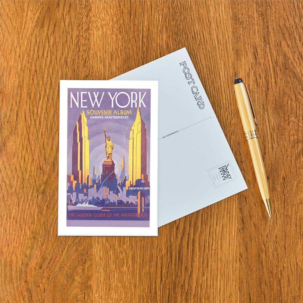 Found Image Press - Wholesale Postcard - Postcard NY-704 New York Souvenir Album1