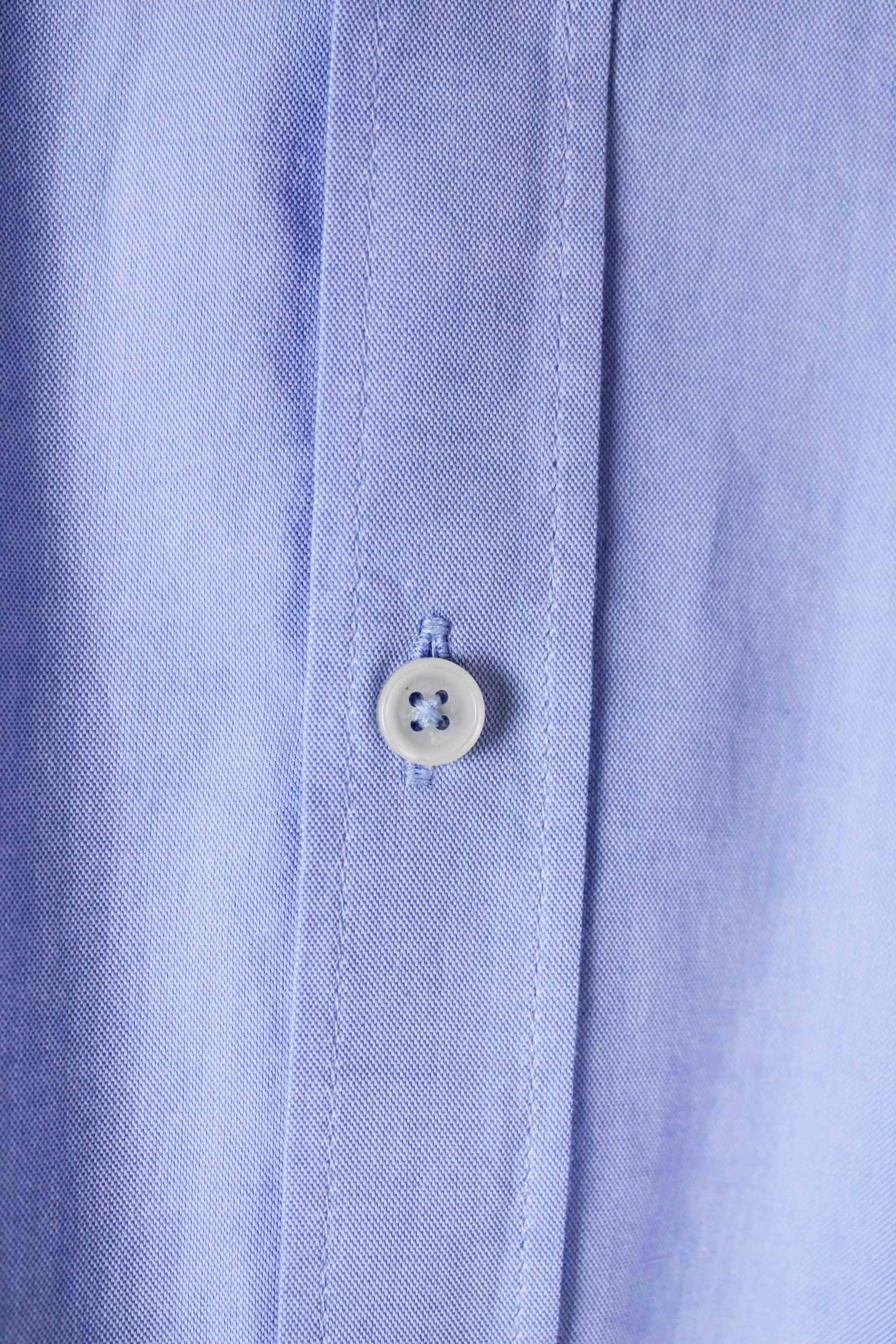 Patadegayo - Venta al por mayor Camisa con botones - Hombre - Camisa oxford lavado celeste5