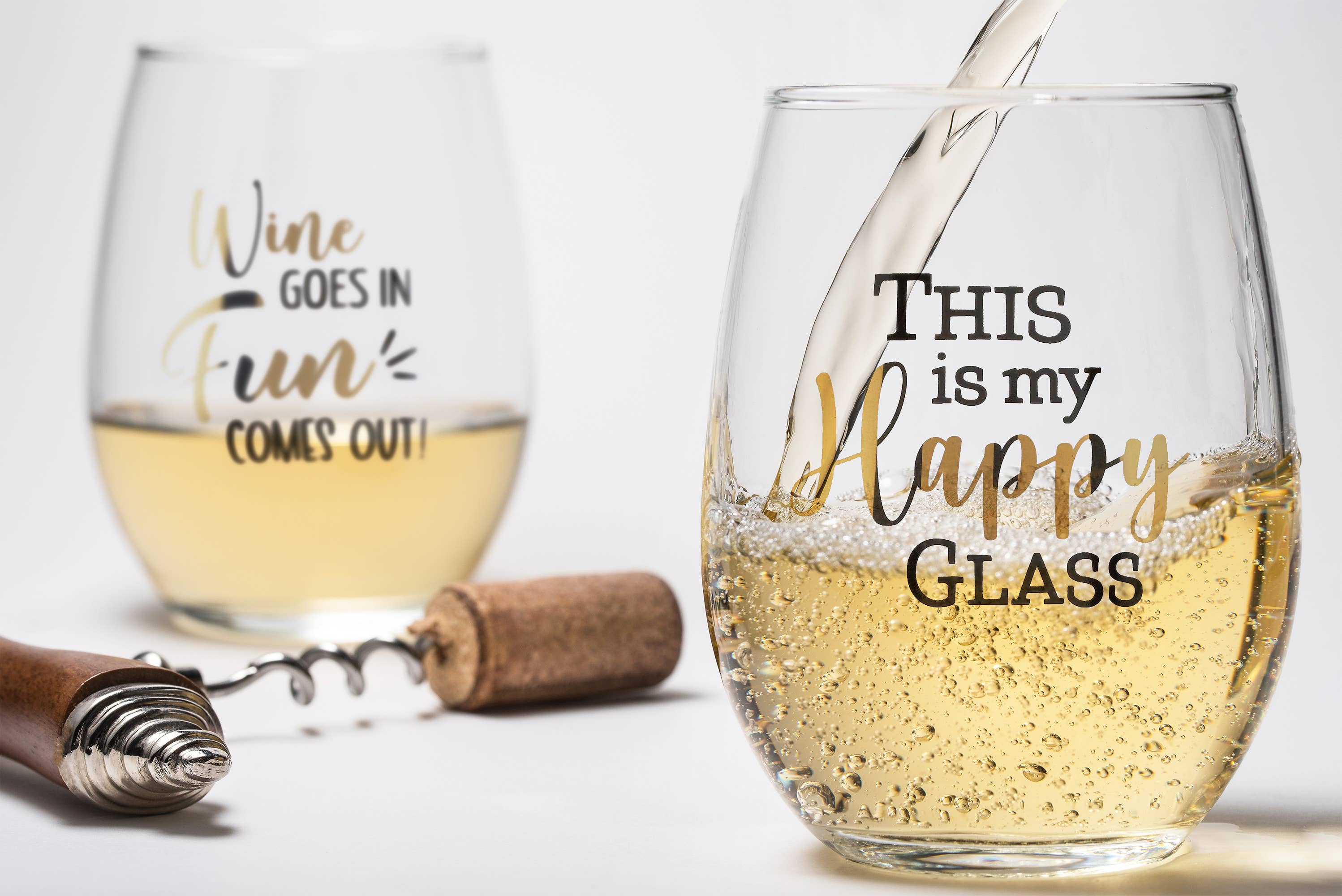 Lillian Rose – wholesale Wine glass – Wine Glass set with fun sayings2