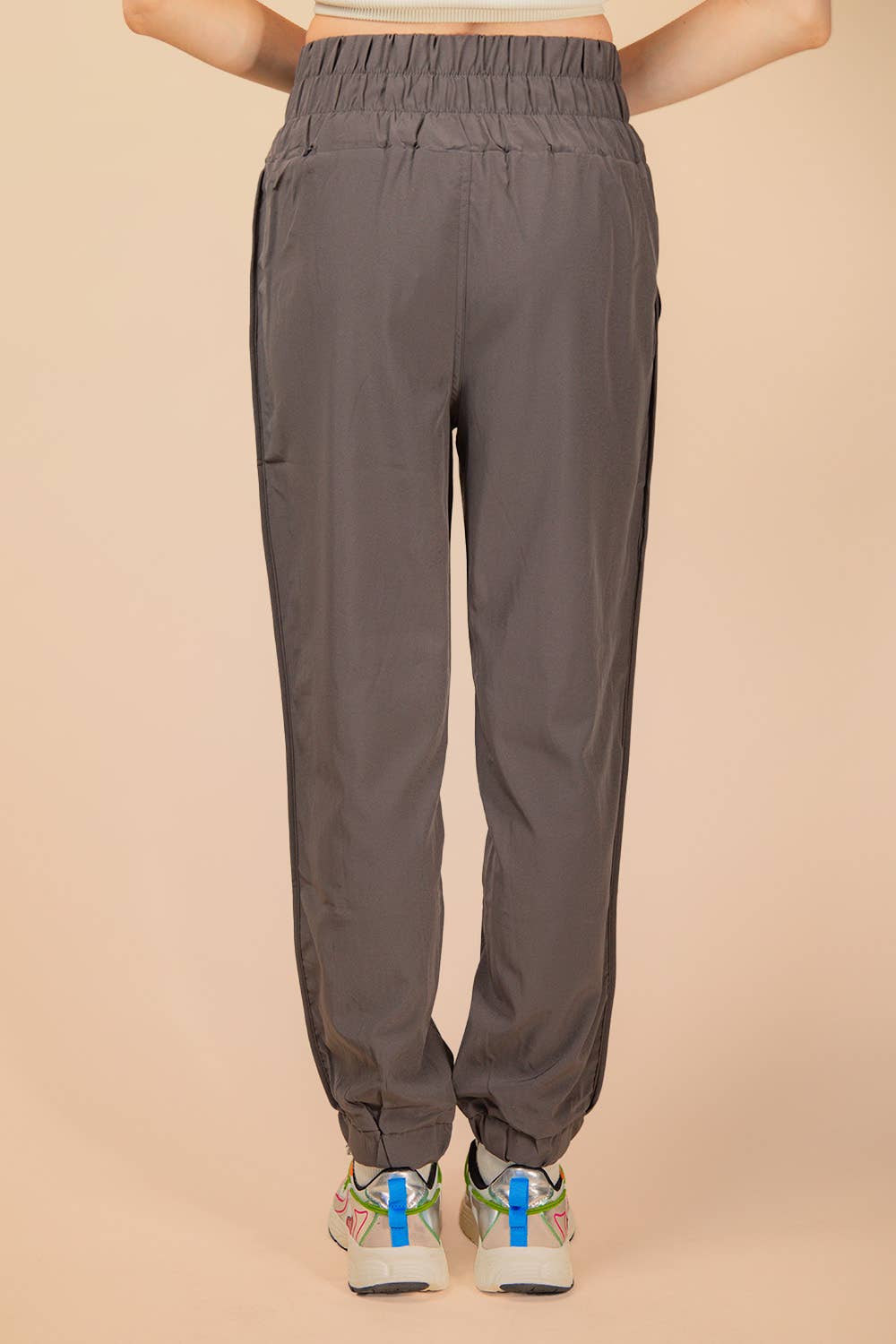 VERY J - Wholesale Athletic Sweatpants/Joggers - Women's - NP70063-Elasticized waist jogger pants15