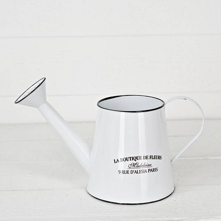 M5702-Enamelware-Water Can-13"Lx8"Hx6"D for wholesale by Holiday Depot Inc.